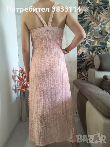 Дълга рокля от дантела - нова, снимка 3 - Рокли - 50785040