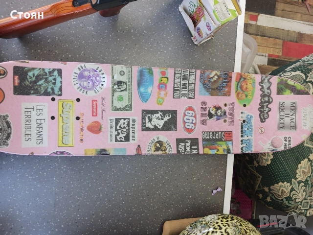 Supreme скейтборд Spitfire , снимка 2 - Скейтборд, ховърборд, уейвборд - 51562655