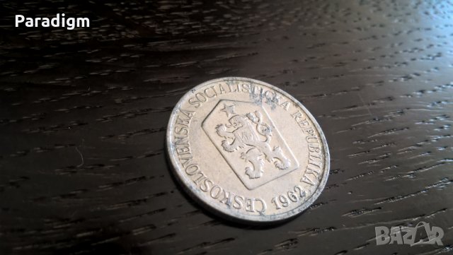 Mонета - Чехословакия - 25 халера | 1962г., снимка 2 - Нумизматика и бонистика - 32075918