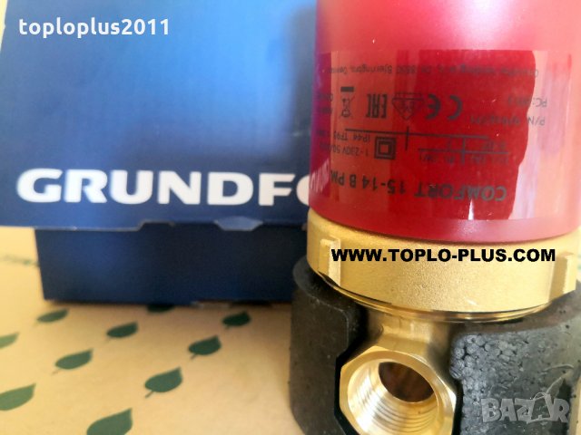 Рециркулационна помпа Grundfos Comfort UP15-14B PM, снимка 2 - Радиатори - 29429897