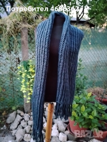 ръчно изплетени шалове, снимка 5 - Шалове - 52237966