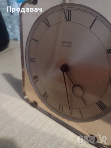 Механичен часовник SMITHS 30 HOUR, снимка 4 - Антикварни и старинни предмети - 52680149