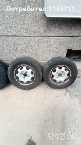 джанти с гуми за Фолксваген поло 97 година, снимка 3 - Гуми и джанти - 51835666