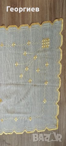 Покривки,карета бродирани на тюл., снимка 9 - Декорация за дома - 49694205
