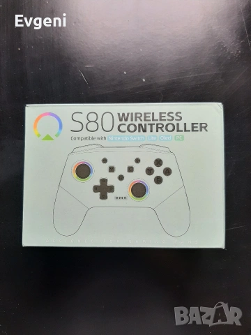 Безжичен контролер Data Frog S80 за Nintendo Switch / PC 