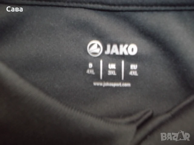 Тениски и шорти JAKO  мъжки,ХЛ-3ХЛ /черна,бяла,тъмносиня/, снимка 2 - Тениски - 51132905