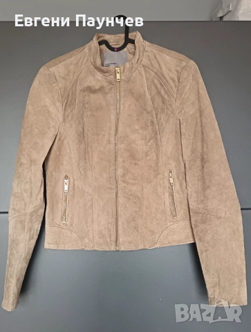 Естествена кожа дамско кожено яке размер М Vero Moda
