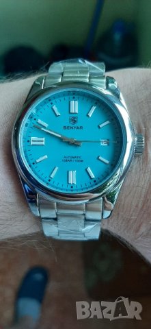 Нов луксозен мъжки самонавива ръчен часовник  BENYAR, снимка 10 - Мъжки - 42186504