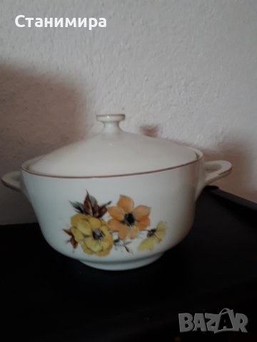 супник и сосиера - български порцелан