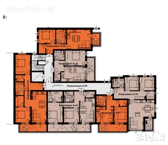 Двустаен/Поморие/Без такса/гледка море, снимка 3 - Апартаменти - 51912325