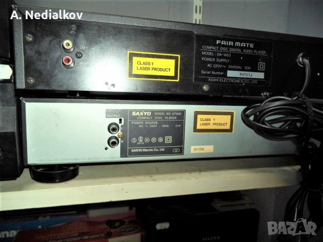 2 CD player Sanyo,Fairmate, снимка 3 - Ресийвъри, усилватели, смесителни пултове - 37324700