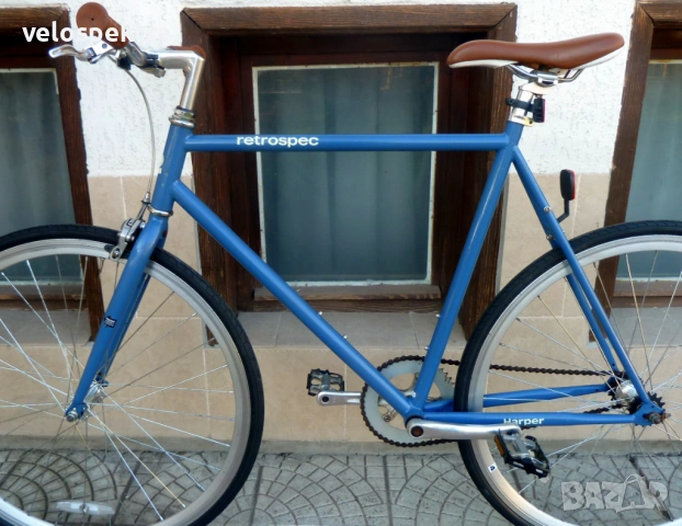 ХАРПЕР ! Сингъл спийд- Фикси ! 28 цола капли ! Рамка ХЛ !, снимка 5 - Велосипеди - 53154747