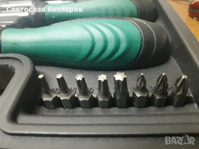 отвертки в куфарче 32 части , снимка 3 - Отвертки - 30332022