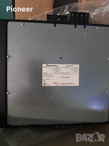Pioneer gm-4000f, снимка 4 - Ресийвъри, усилватели, смесителни пултове - 52514874