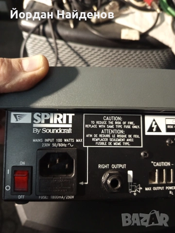 POVER MIXER SPIRIT SAYND KRAFT, снимка 6 - Ресийвъри, усилватели, смесителни пултове - 53095785