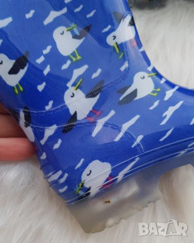 Гумени ботуши №22 - светещи, снимка 12 - Детски боти и ботуши - 44687979