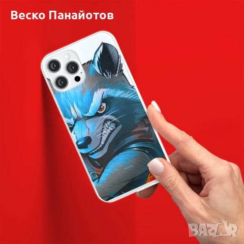  iPhone 13 PRO Оригинален и официално лицензиран модел Marvel Rocket, снимка 5 - Калъфи, кейсове - 51911657
