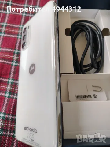 Motorola Moto G52, 128GB, Porcelain White, Отлично състояние, снимка 4 - Motorola - 56007345