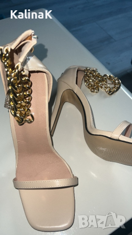 Сандали на ток, снимка 2 - Сандали - 44794880