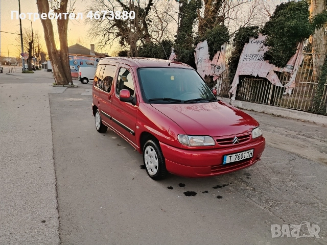 Citroen berlingo 1.8 газ бензин 90 кс 2000 гд, снимка 8 - Автомобили и джипове - 52938277