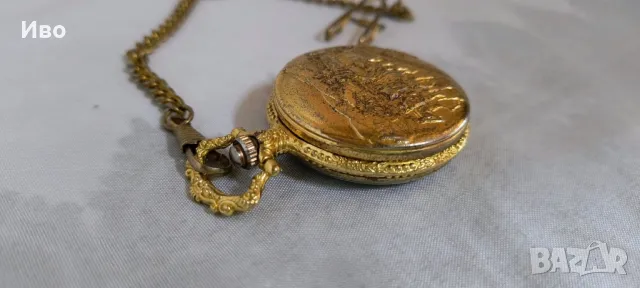 Красив джобен часовник с карета , снимка 8 - Антикварни и старинни предмети - 50409793