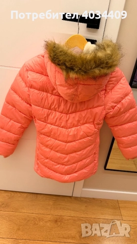 Детско зимно яке Lands’ End – ново с етикети (M 10/12), снимка 2 - Детски якета и елеци - 52658967