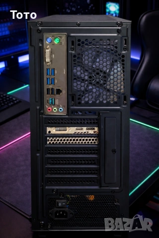 Геймърски компютър i7/GTX 1660 Super/32GB DDR4/512GB NVMe/4TB HDD/500W НОВО и Подарък Монитор Lenovo, снимка 6 - Геймърски - 54331350