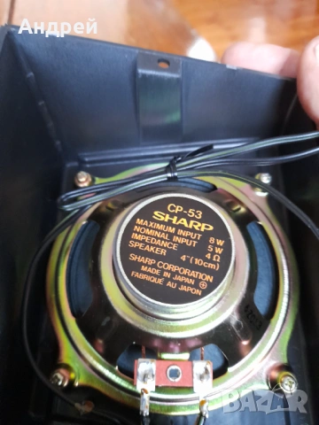 Стари автомобилни тонколони Sharp CP-53, снимка 6 - Тонколони - 54264716
