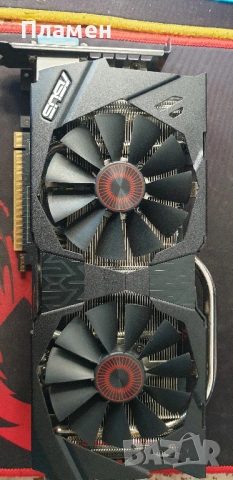 Видео карта Asus Strix GeForce GTX 970 DirectCU II OC 4GB