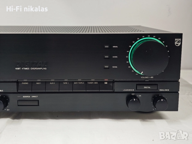 стерео усилвател Hi-Fi PHILIPS DFA 888, снимка 3 - Ресийвъри, усилватели, смесителни пултове - 52441750