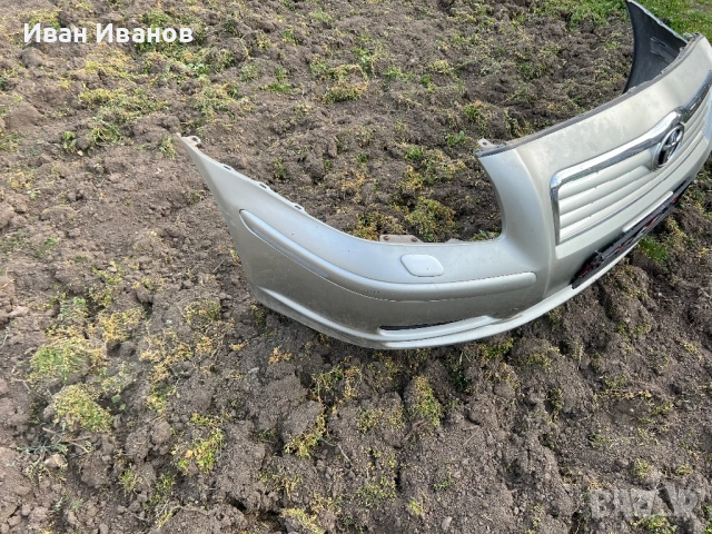 Toyota avensis T250 предна броня, снимка 4 - Части - 53878193