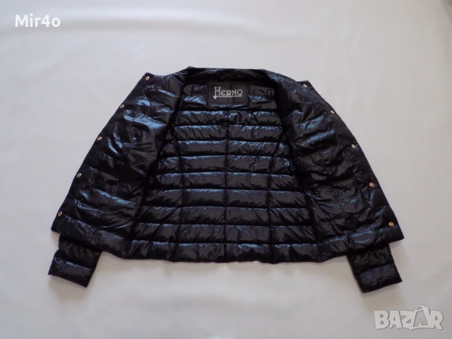 пухено яке herno пухенка грейка горнище худи блуза фанела елек суичър палто дамско оригинално 40, снимка 3 - Якета - 52690700