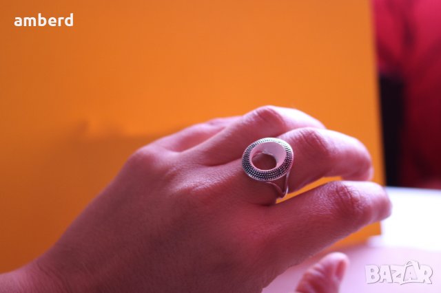 Сребърен пръстен - модел PLR004, снимка 5 - Пръстени - 34031221