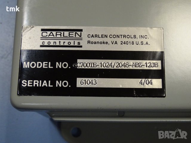 Ел.табло за управление CARLEN CONTROLS CC700IE, снимка 7 - Електродвигатели - 31618151