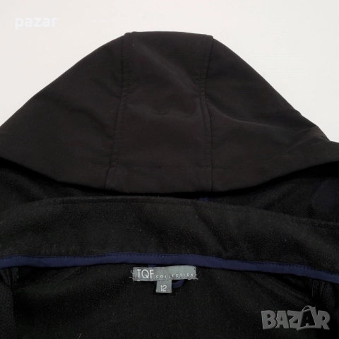 TQF Детско Софтшел Яке Softshell Fleece Ватирано с Качулка 12г, снимка 5 - Детски якета и елеци - 52322071
