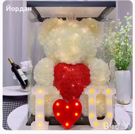 Мече от рози, снимка 1