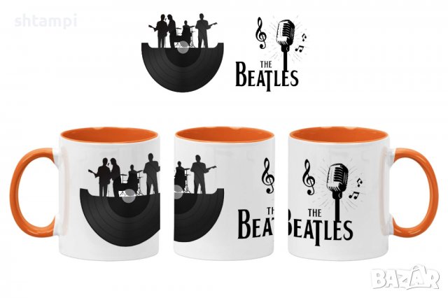 Чаша Beatles 09,Керамична Чаша, Кафе Чай, Игра,Изненада,Подарък,Повод,Празник,Рожден Ден, снимка 5 - Чаши - 38508470