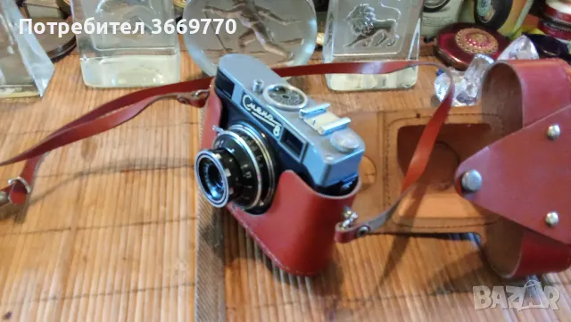 Винтидж фотоапарат Смяна 8, снимка 3 - Фотоапарати - 50068587