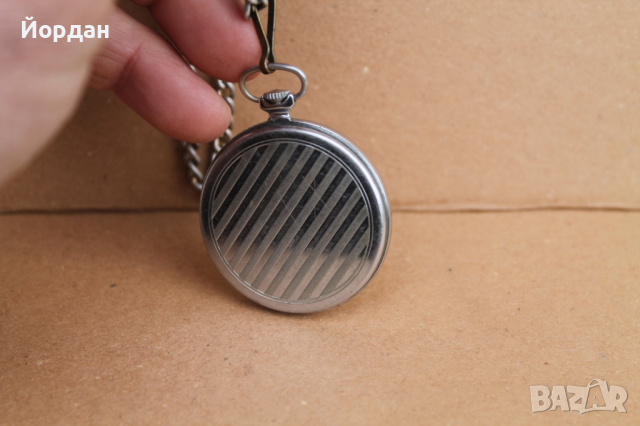 Руски часовник Мълния , снимка 3 - Джобни - 36428784