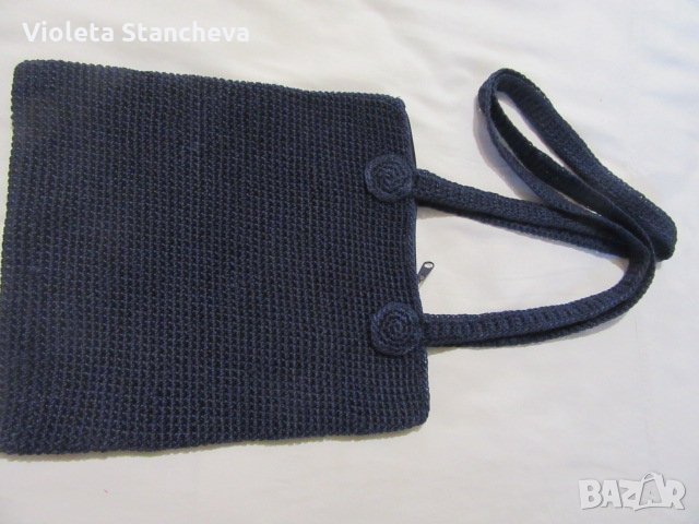 КРАСИВА ПЛЕТЕНА ДАМСКА ЧАНТА, снимка 2 - Чанти - 30489430