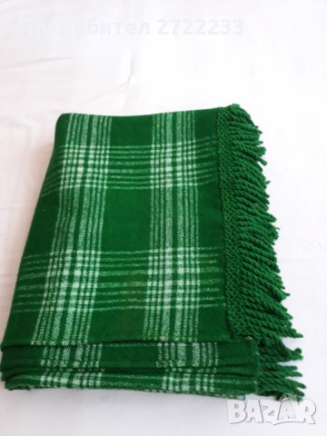 Ново старинно ръчно тъкано вълнено одеяло, снимка 6 - Олекотени завивки и одеяла - 29930997