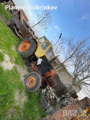 Трактор ЮМЗ Л6 с ремарке самосвал – комплект, много добро състояние, снимка 5 - Селскостопанска техника - 54194927