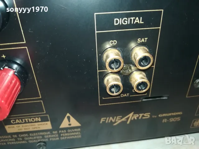 FINE ARTS A-905 STEREO AMPLIFIER-ВНОС SWISS 1402251954, снимка 17 - Ресийвъри, усилватели, смесителни пултове - 49131971