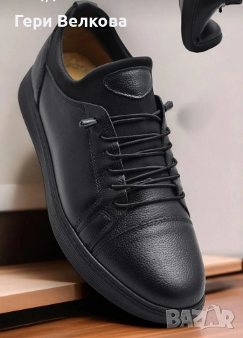 Естествена кожа унисекс спортни обувки с ортопедична подметка и стелка, снимка 4 - Дамски ежедневни обувки - 52018243