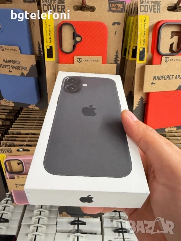 Iphone 16 128 black , запечатан ,чисто нов, снимка 2 - Apple iPhone - 52920320