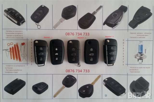 Кутийки за автомобилни ключове, снимка 4 - Аксесоари и консумативи - 34449732