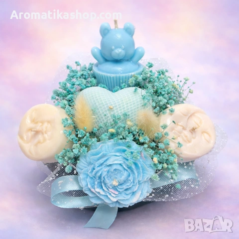 „Синя Хармония“ – Ароматен соев букет