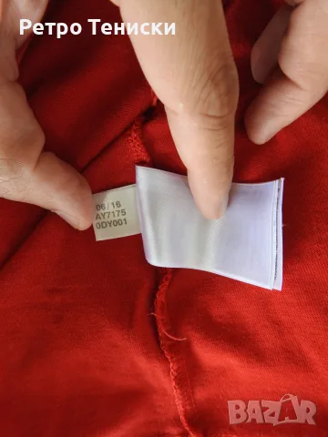 Тениска adidas — Мъже размер L Червено, снимка 6 - Тениски - 56314753