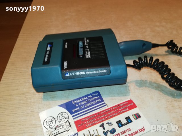 ITE 5659A-HALOGEN LEAK DETECTOR-BRLGIUM 3011211800, снимка 4 - Друга електроника - 34981886