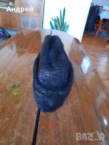 Стара кожена шапка #2, снимка 4 - Антикварни и старинни предмети - 38161331